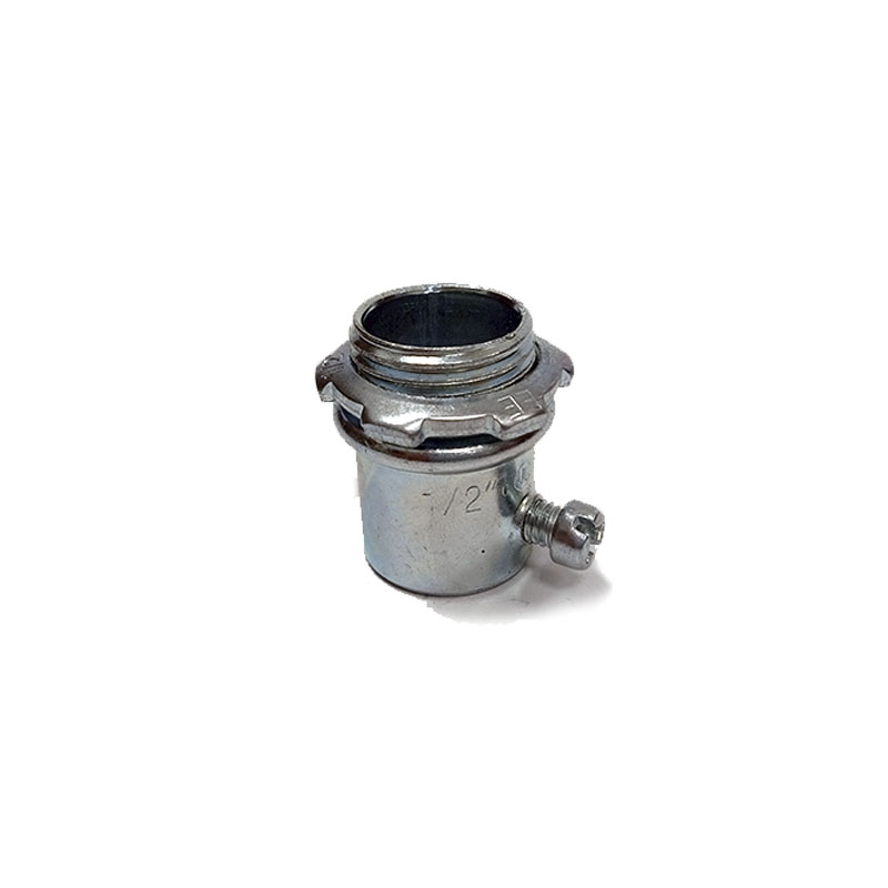 CONECTOR CONDUIT PARED DELGADA 1/2 CCA12 GALVANIZADO ANCLO