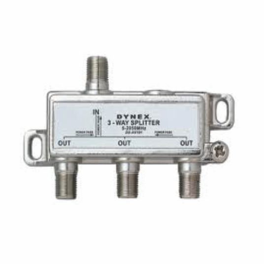 DIVISOR COAXIAL DE 1 A 3 VIAS                      