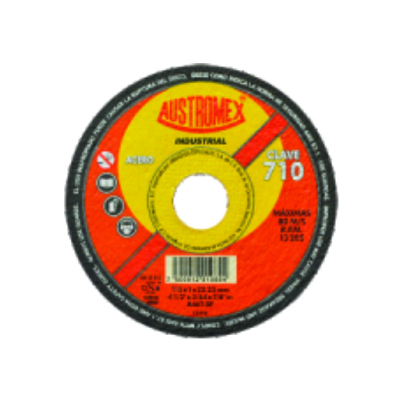 DISCO CORTE METAL 41/2X3/64 710 AUSTROMEX