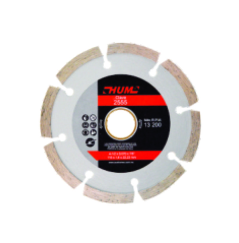 DISCO DIAMANTE 2555 SEGM 4-1/2" HUM AUSTROM