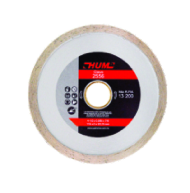 DISCO DIAMANTE RIN CONTINUO 2556 115X2X22.2 HUM AUSTRO
