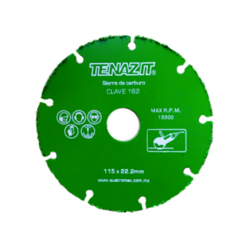 DISCO PARA CORTAR MADERA 4-1/2"X7/8" 162 AUSTROMEX