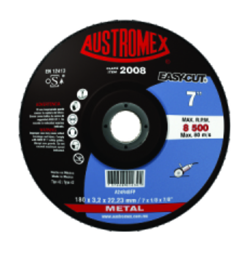 DISCO TIPO 42 2008 CORTE METAL 7" AUSTROMEX        