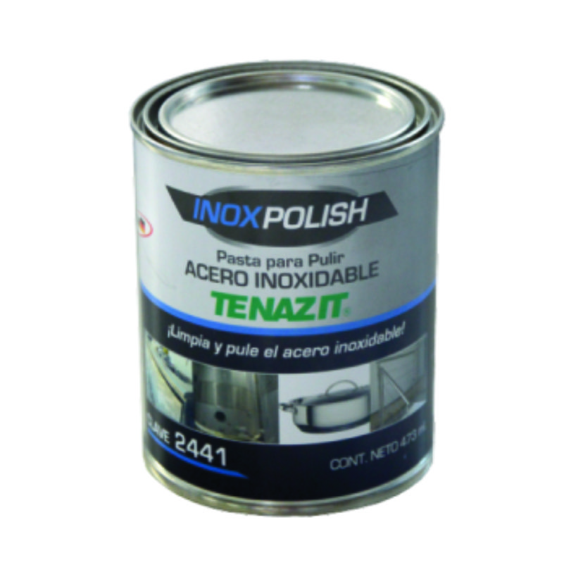 PASTA P/PULIDO D/ACERO INOX 2441 LATA 473ML TENAZI 