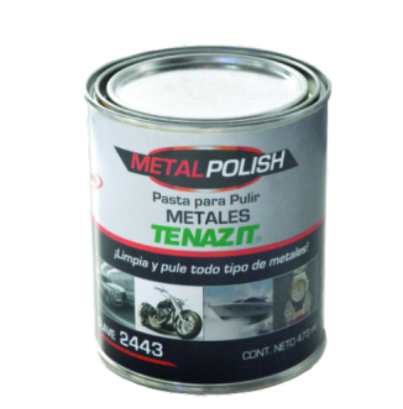 PASTA P/PULIDO DE METAL 2443 LATA 473ML TENAZIT    