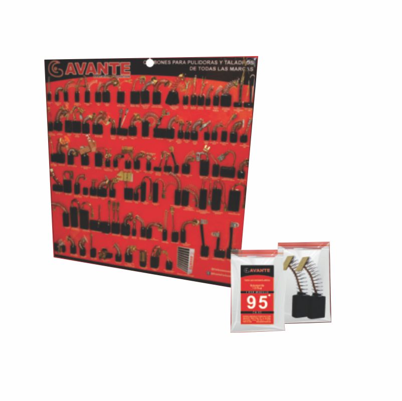 EXHIBIDOR D/CARBONES FISICOS AVANTE EX.ECO 100     