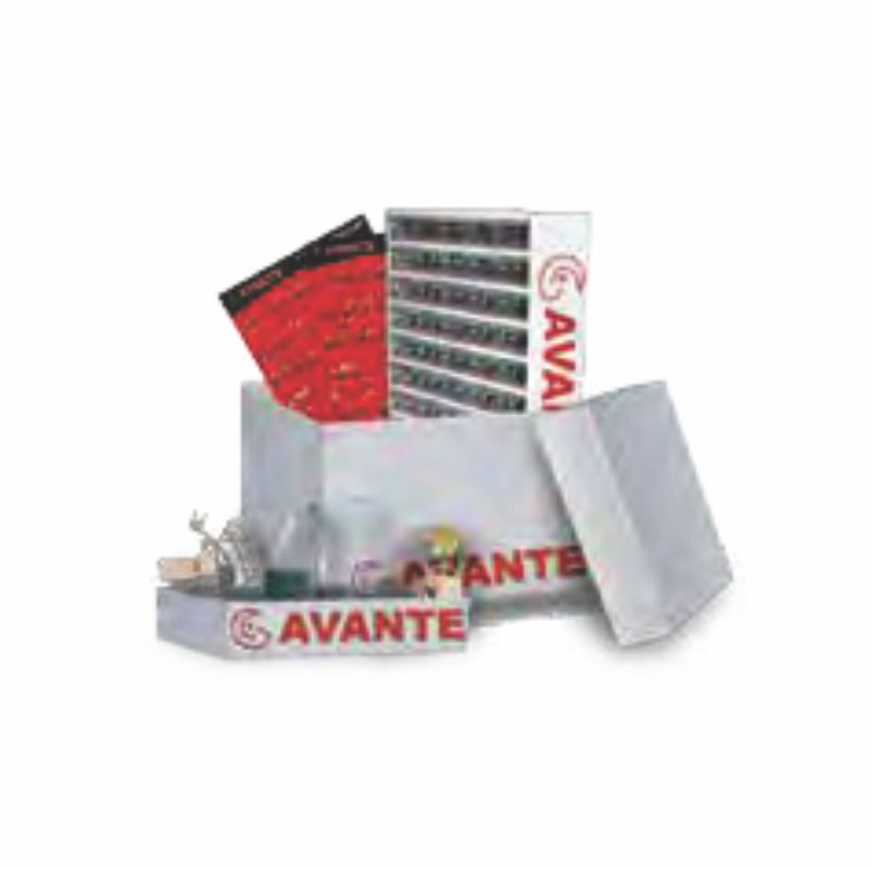 ORGANIZADOR DE CARBONES PAQ-50-99 METALICO BLANCO AVANTE
