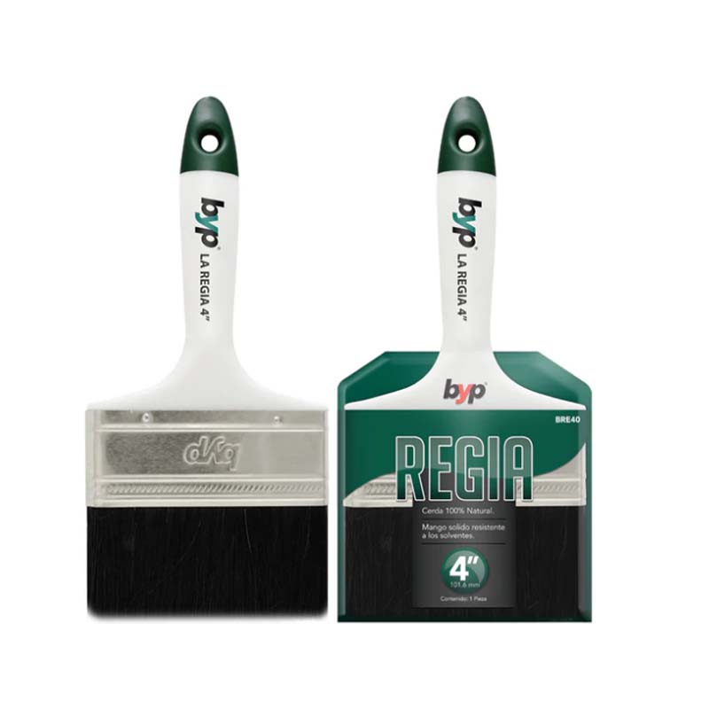 BROCHA LA REGIA CERDA NATURAL 4" BYP               