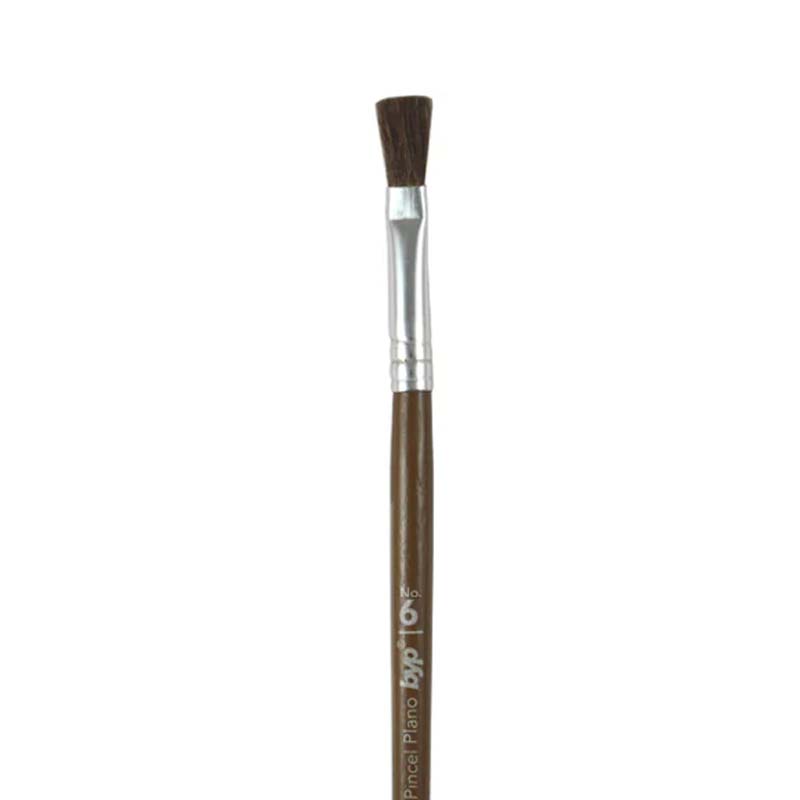 PINCEL CAMELUS PLANO #6 PCP6 BYP