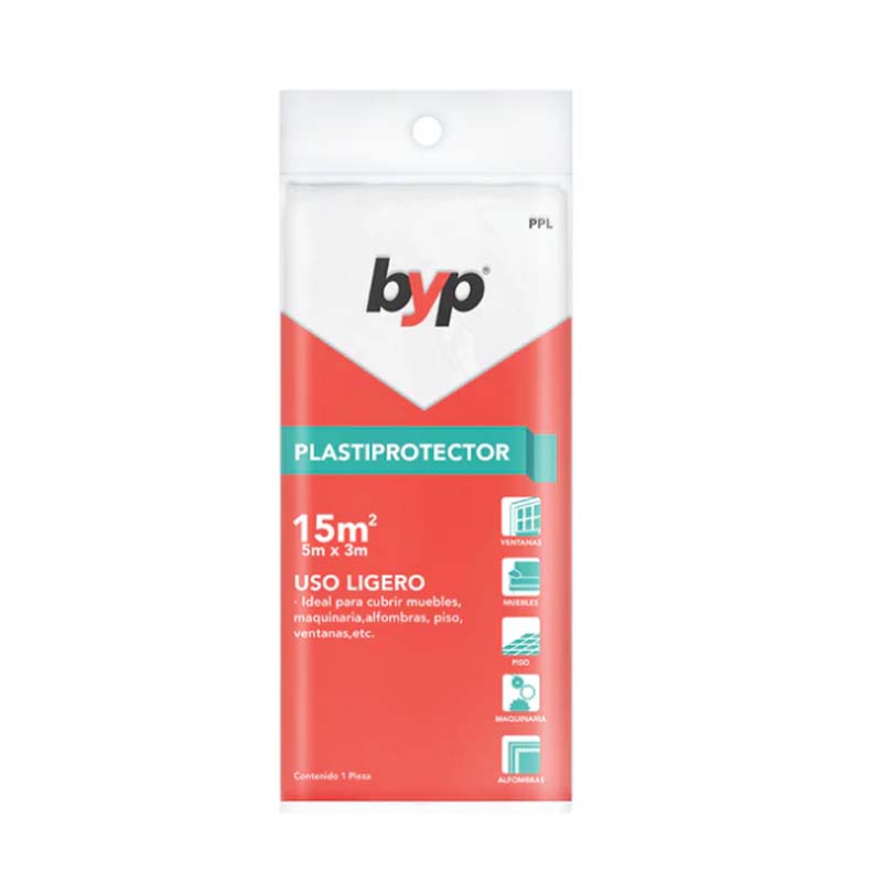 PLASTIPROTECTOR USO LIGERO 15 M2 BYP               
