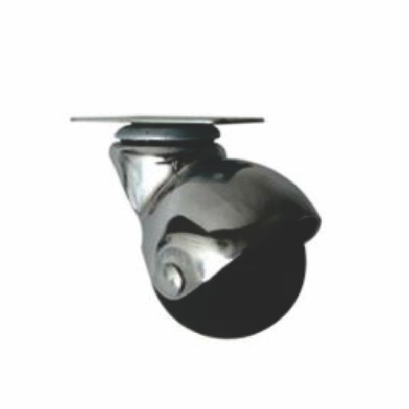 RODAJA BOLA DE HULE 40MM CON PLACA 7030