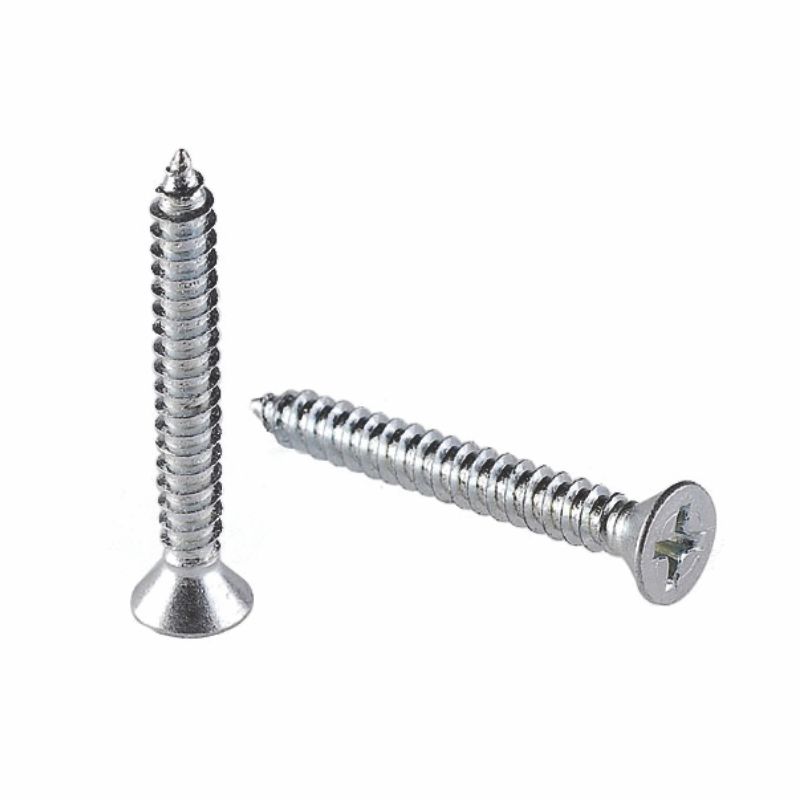 TORNILLO VEKER CABEZA PLANA GALVANIZADO 6X5/8" 15510 100PZAS