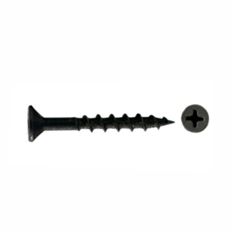 TORNILLO VEKER CAB.PLA NEGRO 8X1-3/4" 15544 100PZA 