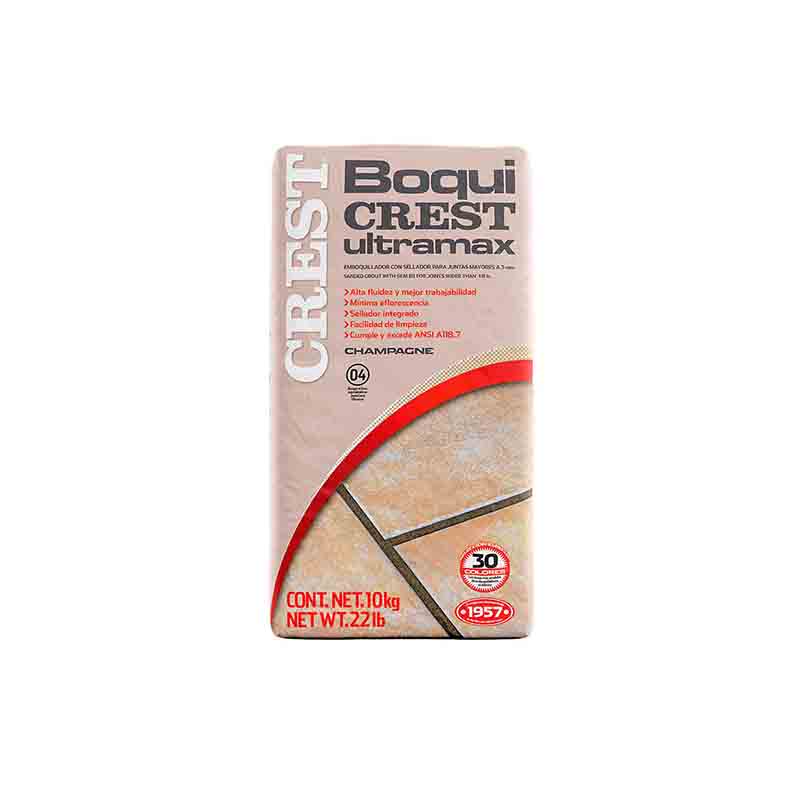 BOQUICREST ULTRAMAX CHAMPAGNE 10KGS. CREST         