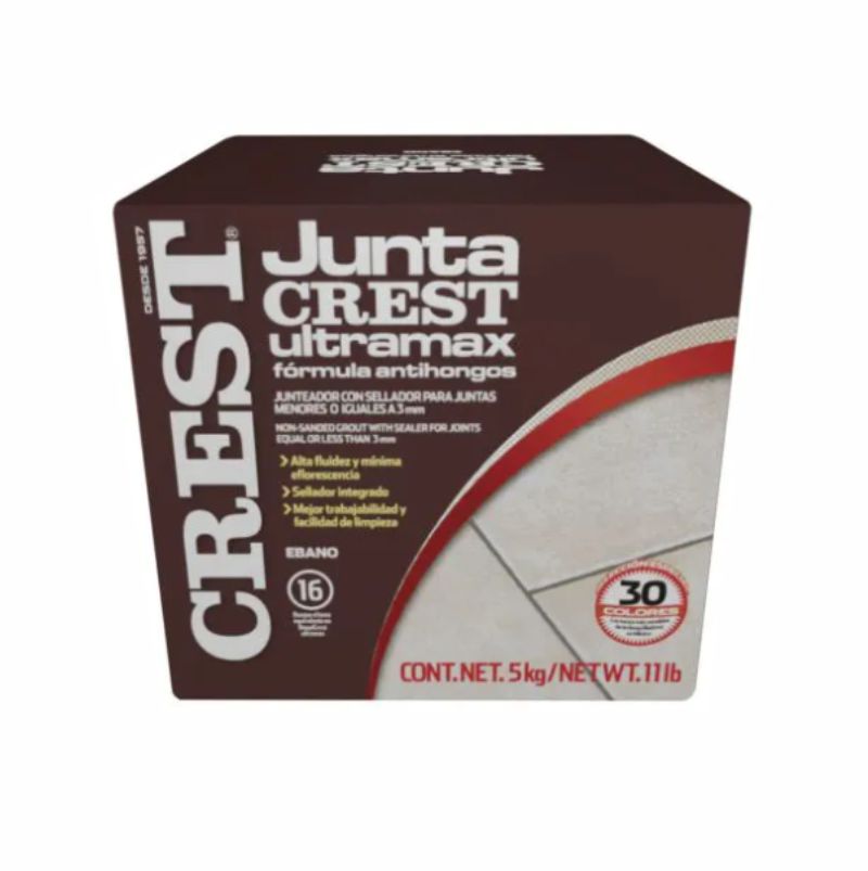 JUNTACREST ULTRAMAX EBANO 5KGS.
