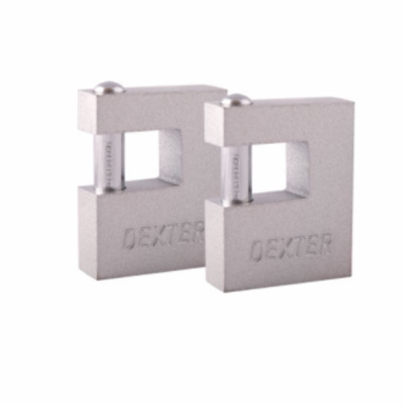 CANDADO ANTIPALANCA 70MM (2PZA) GRIS 16933 DEXTER