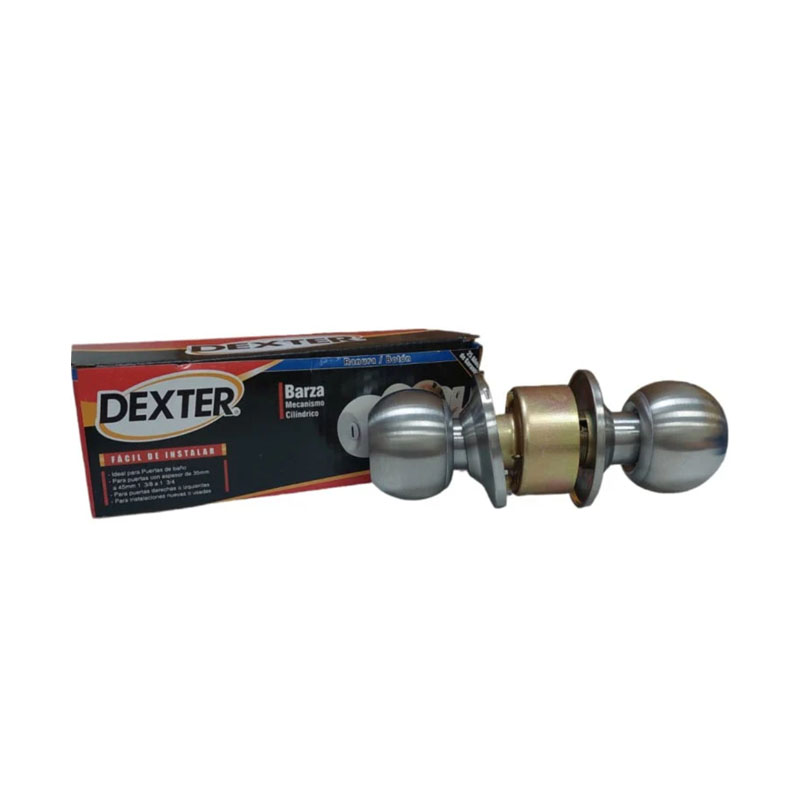 CERRADURA CILINDRO S/LLAVE 6606 ACE.INOX DEXTER    