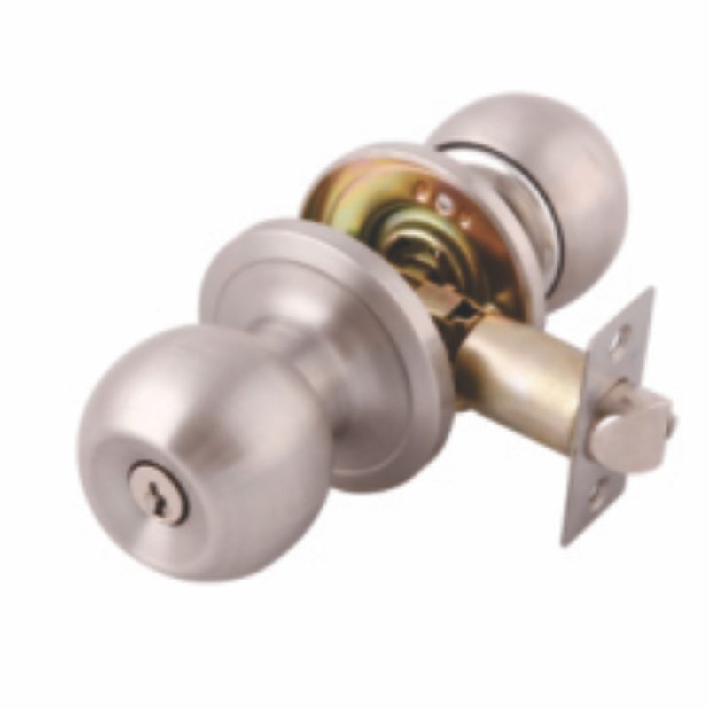 CERRADURA CILINDRO SIN LLAVE LATON BRILLANTE 6602 DEXTER PERILLA