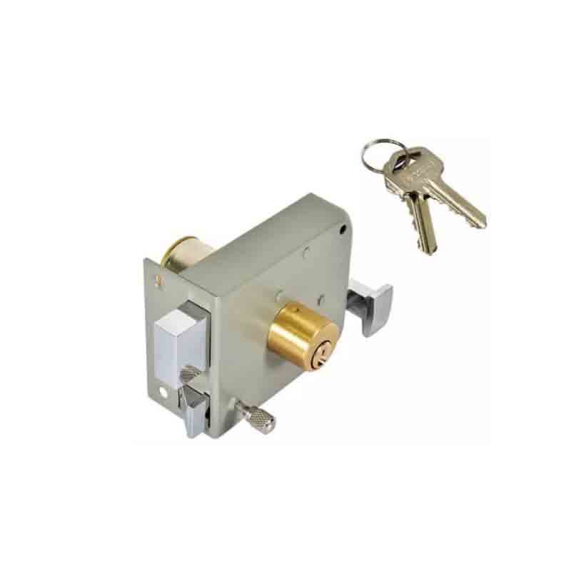 CERRADURA SOBREPONER IZQUIERDA GRIS 6761 DEXTER