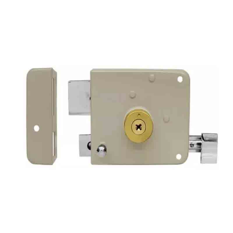 CERRADURA SOBREPONER LLAVE-TX IZQ GRIS 6757 DEXTER 