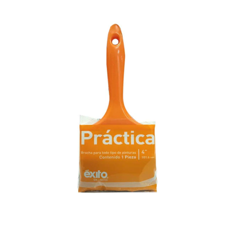 BROCHA PRACTICA 4" EXITO