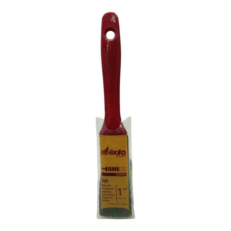 BROCHA RUBI ROJA Y BLANCO 1" EXITO                 