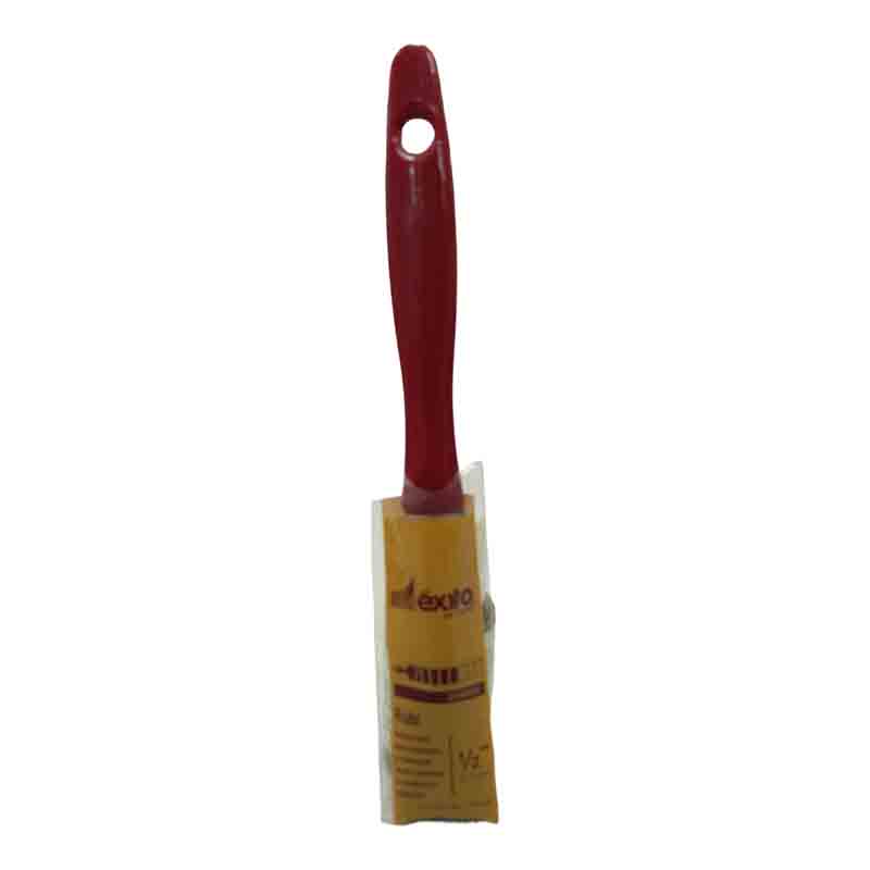 BROCHA RUBI ROJA Y BLANCO 1/2" EXITO               