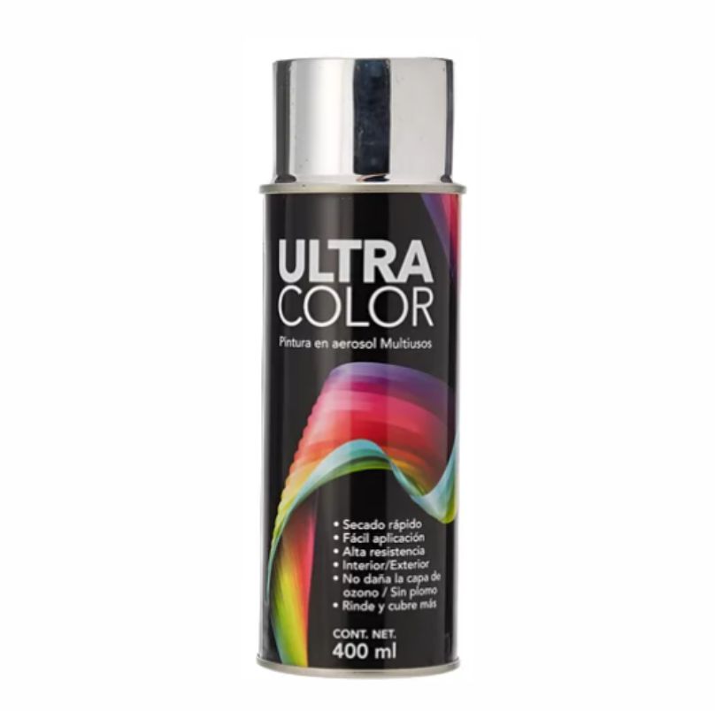 PINTURA EN AEROSOL COLOR CROMO ULTRA 1438281