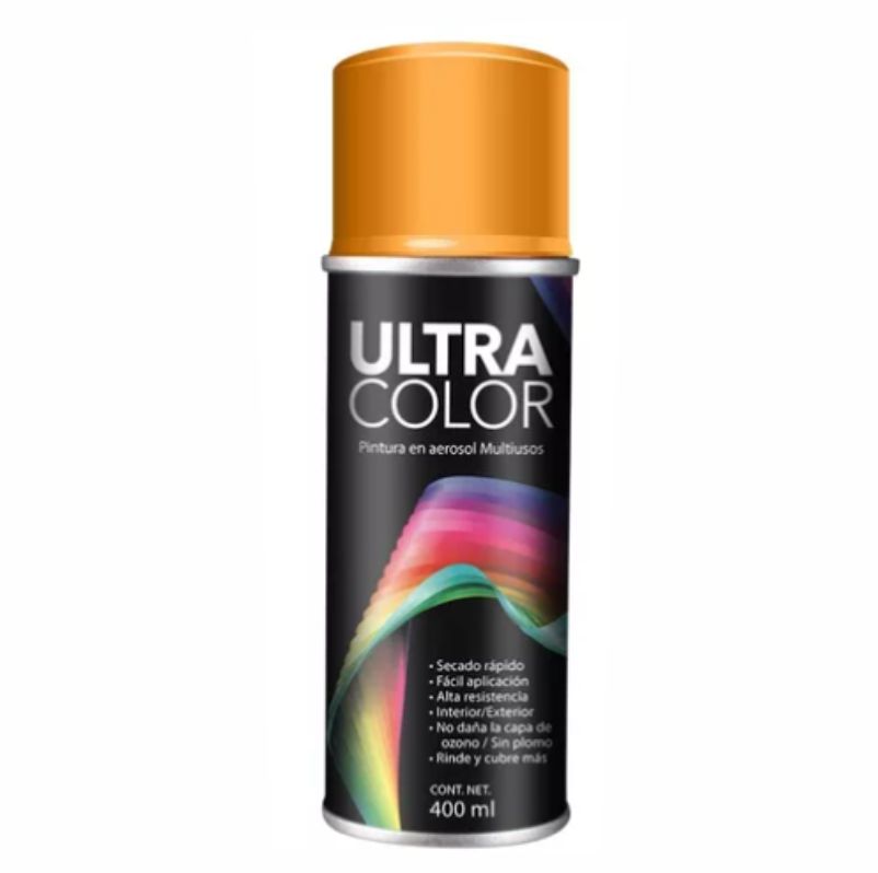 PINTURA EN AEROSOL NARANJA NEON ULTRA
