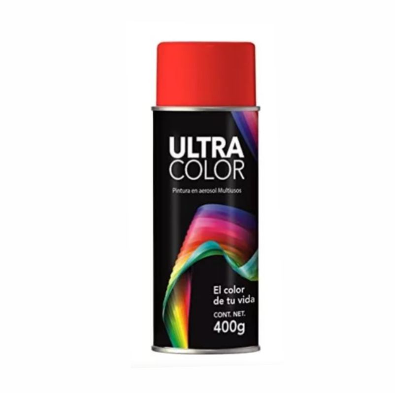 PINTURA EN AEROSOL ROJO FUEGO ULTRA                
