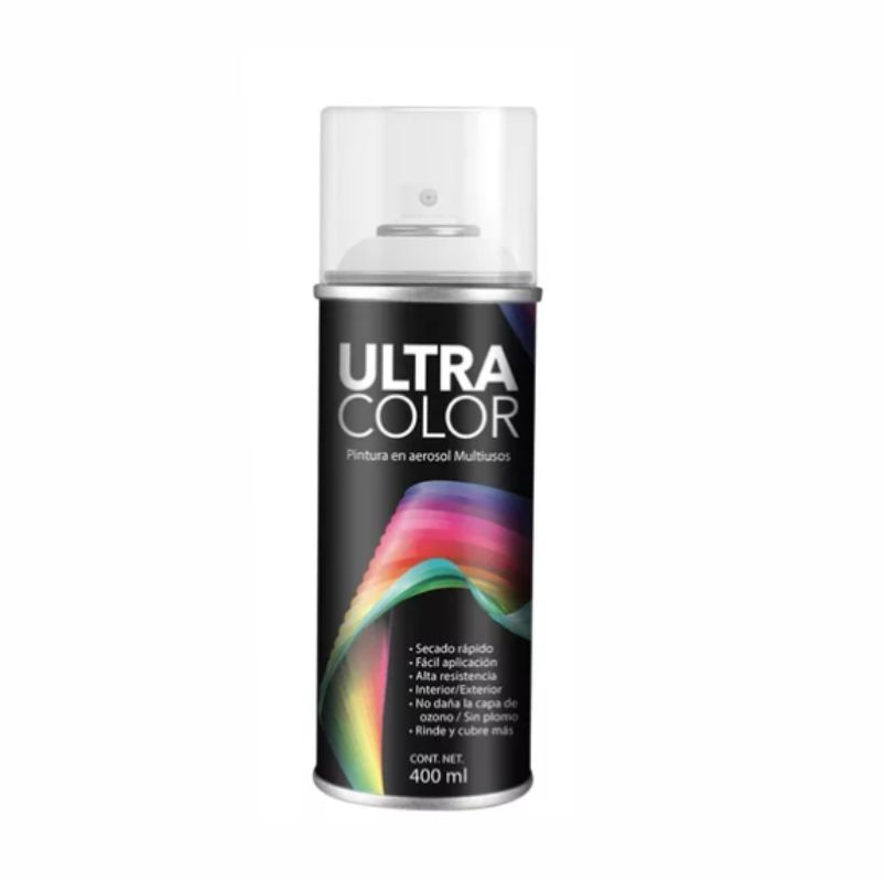 PINTURA EN AEROSOL TRANSPARENTE ULTRA