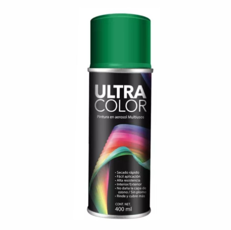 PINTURA EN AEROSOL VERDE BOTELLA ULTRA