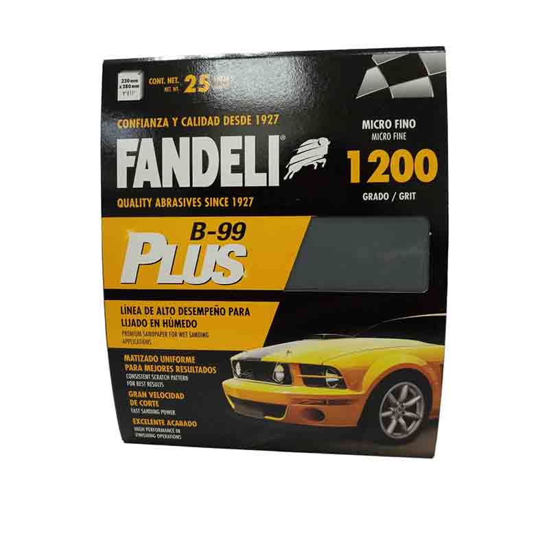 LIJA HOJA B-99 1200 FANPLUS 76142 .23MX.28M PAPEL  