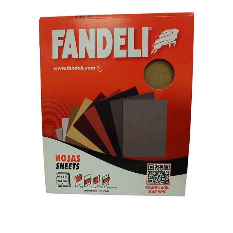 LIJA P/MADERA C081 G-150 4/0 00780 FANDE           
