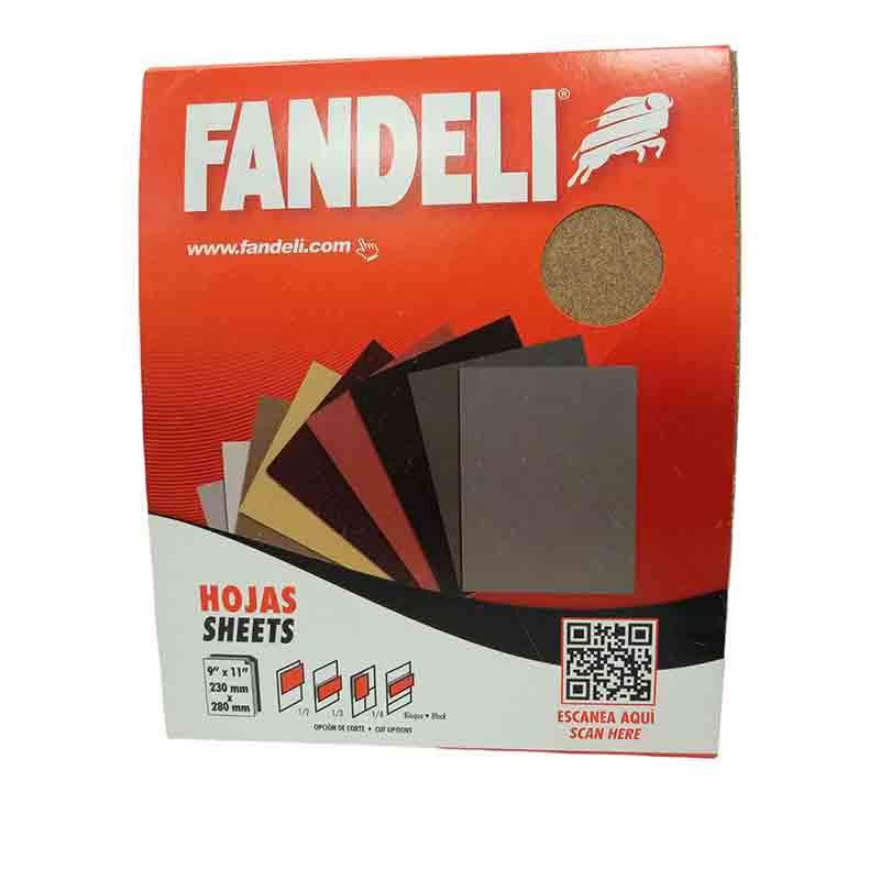 LIJA PARA MADERA D081 G-080 1/0 00060 FANDE