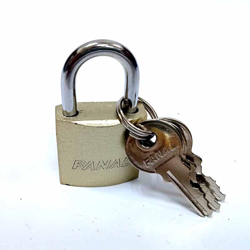 CANDADO HIERRO 1" LATON FH25-B FANAL               