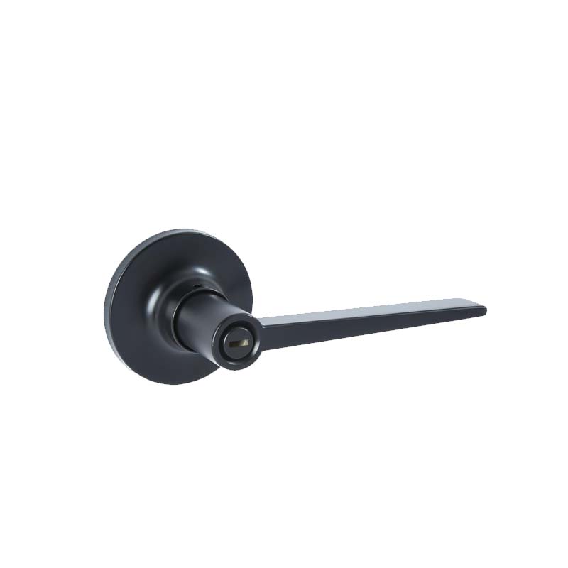 CERRADURA MANIJA TUBULAR BAÑO RENNES 90430-065 NEGRO FANAL