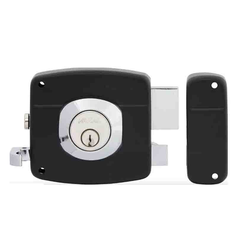 CERRADURA SOBREPONER TRADICIONAL DERECHA 91010-345 NEGRO FANA
