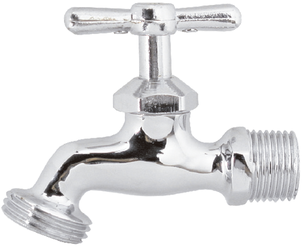 LLAVE CON ROSCA PARA MANGUERA CROMO 40030 FONTANERY
