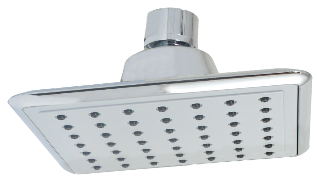 REGADERA CUADRADA 41/2" CROMO 33006 FONTANERY      