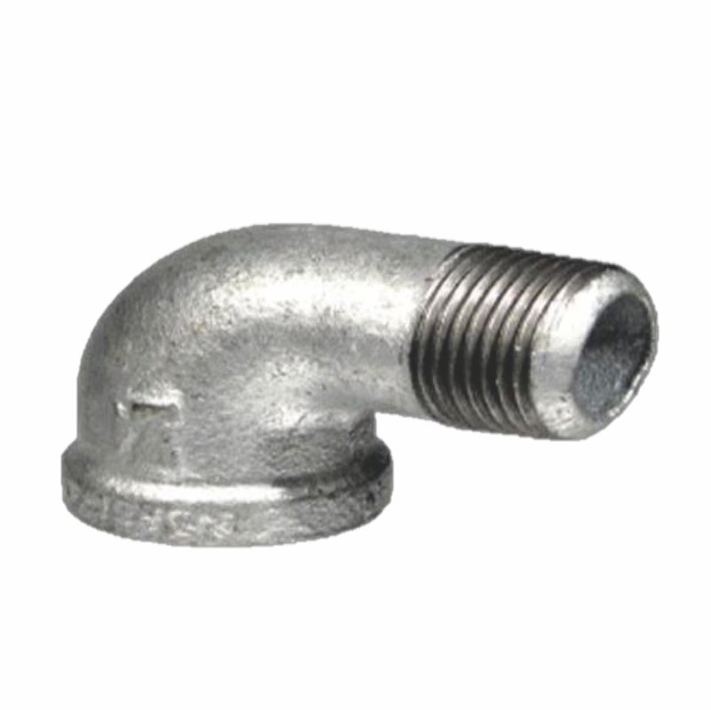 CODO NIPLE DE 90  1/2" GALVANIZADO                 