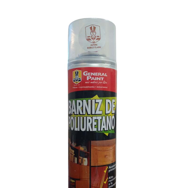 BARNIZ AEROSOL AU1306 ROBLE CLARO GENERAL PAINT    