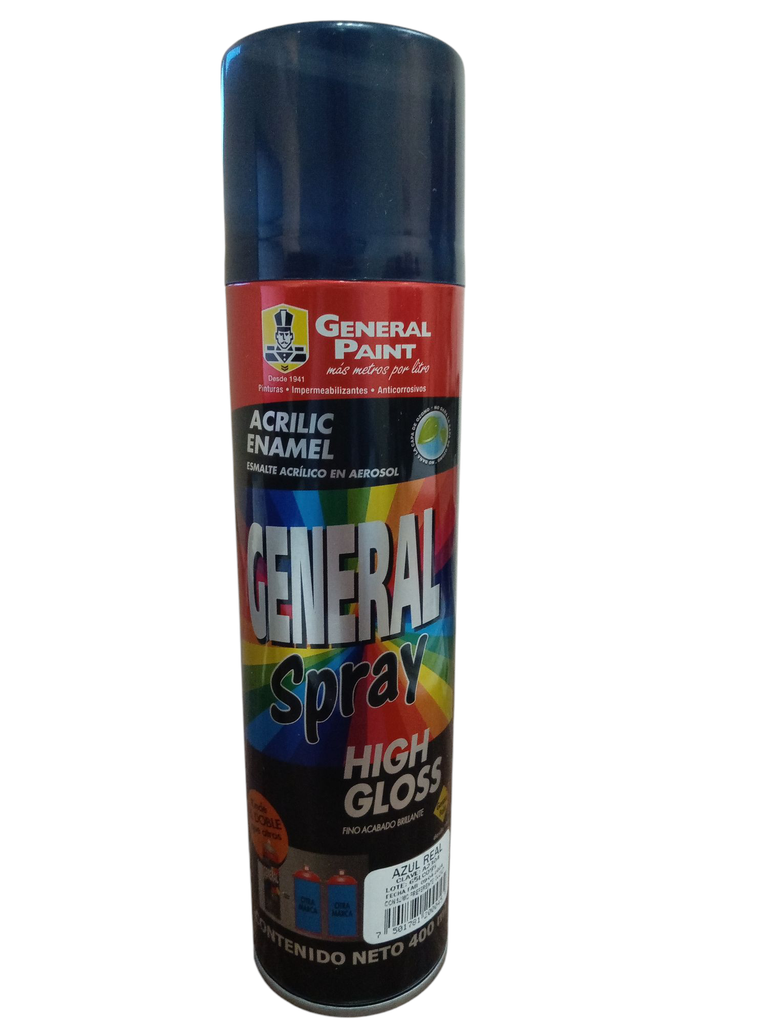 PINTURA AEROSOL AZUL REAL A2304 GRAL PAI           