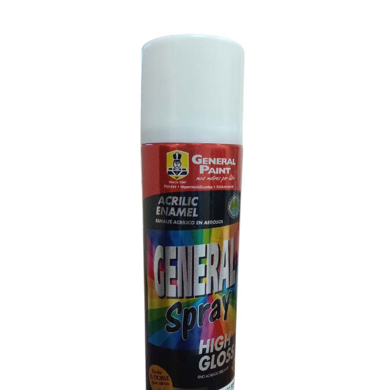 PINTURA AEROSOL BLANCO MATE GENERAL A2120