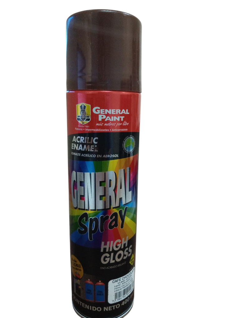 PINTURA AEROSOL CAFE CHOCOLATE A2334 GEN           