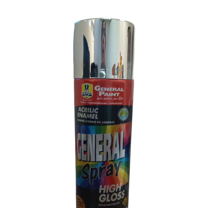 PINTURA AEROSOL CROMADO GENERAL A2358