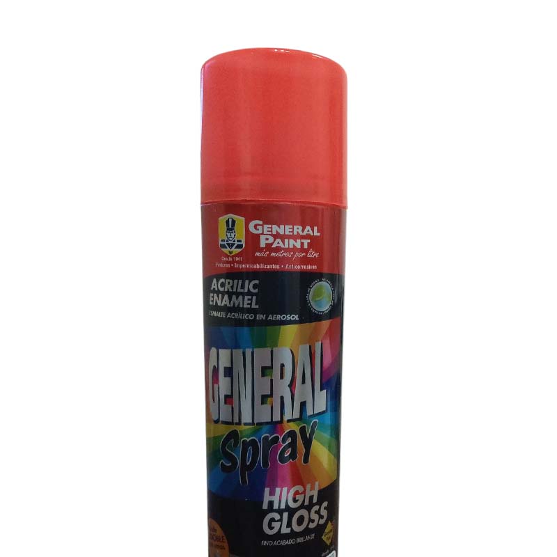 PINTURA AEROSOL NARANJA FLUORESCENTE A2702 GENERAL 