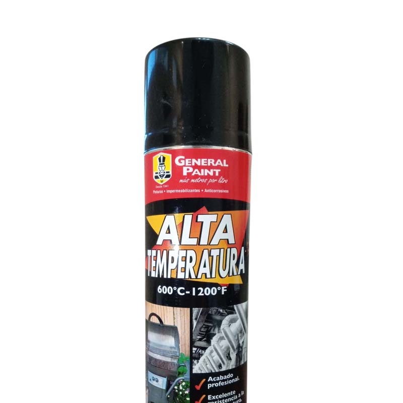 PINTURA AEROSOL NEGRO ALTA TEMPERATURA A2360