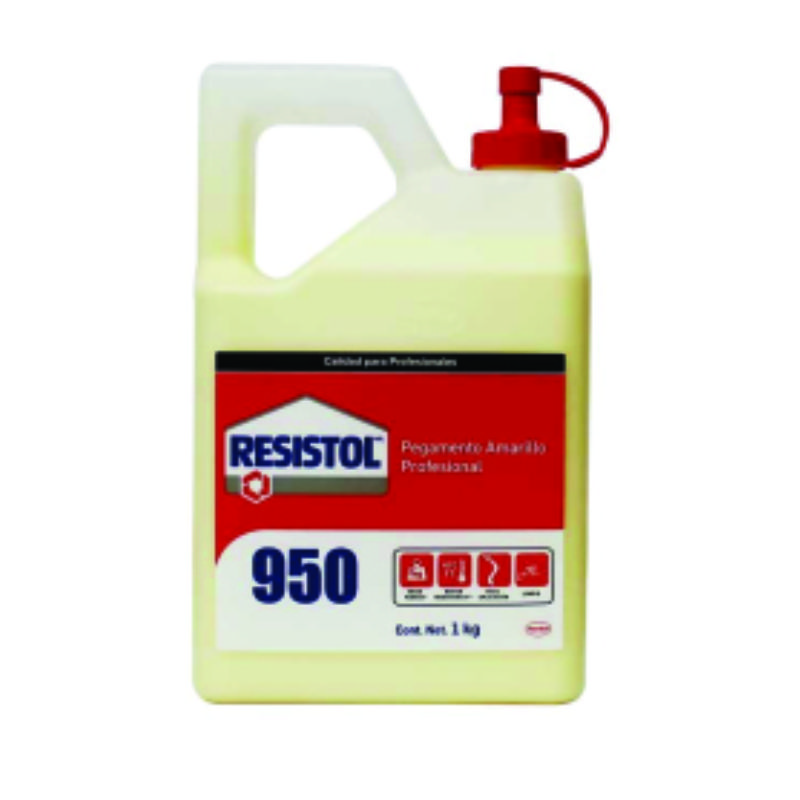 RESISTOL 950 AMARILLO CARPINTERO DE 1KG.