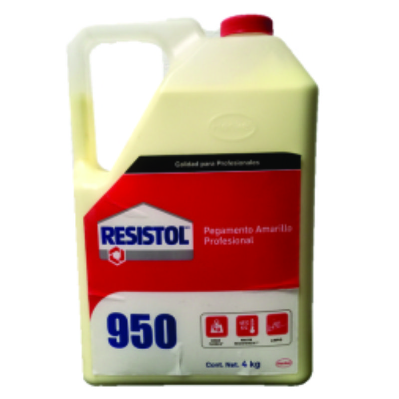 RESISTOL 950 AMARILLO CARPINTERO DE 4KG.           